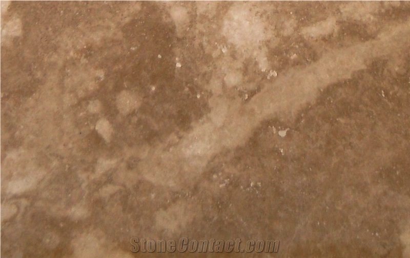 Warm Walnut Travertine Slab