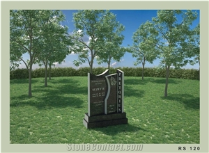 RS124 - Headstone Rustenberg Granite
