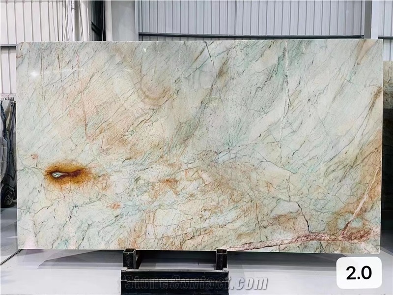 Brazil Alexandrita Quartzite Parrot Green Big Slab Tile