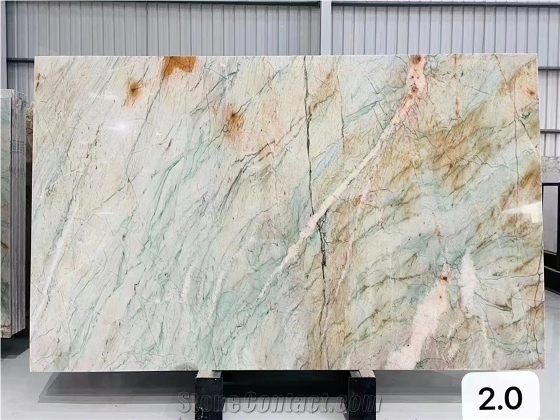 Brazil Alexandrita Quartzite Parrot Green Big Slab Tile
