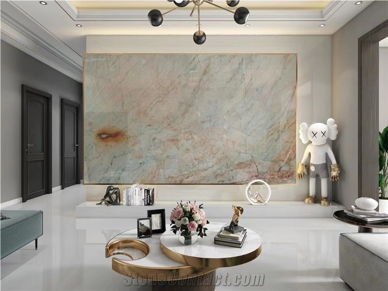 Brazil Alexandrita Quartzite Parrot Green Big Slab Tile