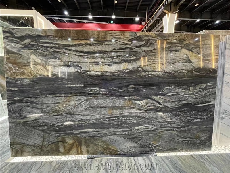 Brazil Pellini Quartzite Sandalwood Sandalus Brown Slab