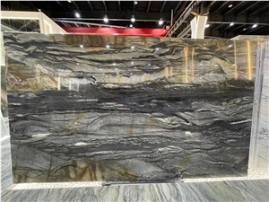 Brazil Pellini Quartzite Sandalwood Sandalus Brown Slab
