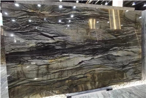 Brazil Pellini Quartzite Sandalwood Sandalus Brown Slab