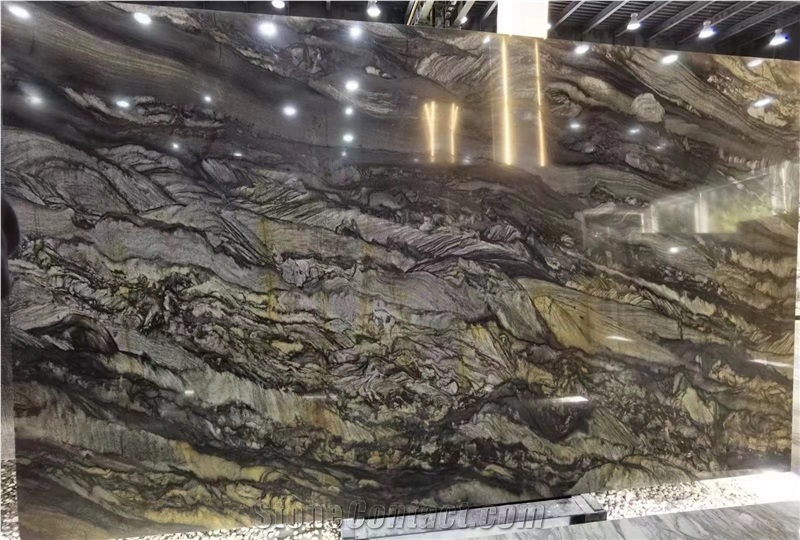 Brazil Pellini Quartzite Sandalwood Sandalus Brown Slab