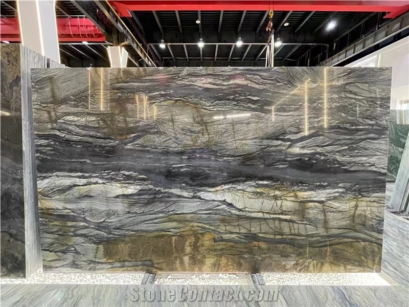 Brazil Pellini Quartzite Sandalwood Sandalus Brown Slab