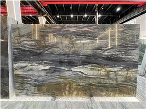Brazil Pellini Quartzite Sandalwood Sandalus Brown Slab