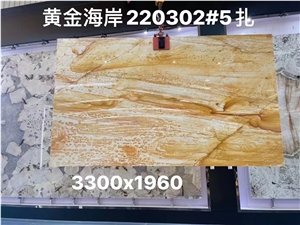 Coast Quartzite Amarelo Giallo Macaubas Golden Stone Slab