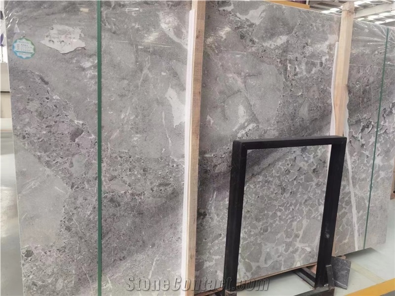 Greece Athena Gray Marble Gris Athena Big Slab For Project