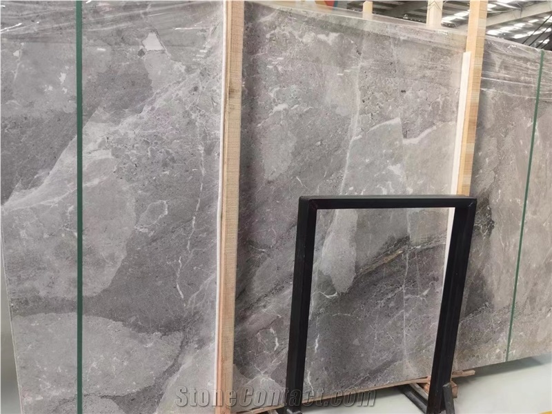 Greece Athena Gray Marble Gris Athena Big Slab For Project