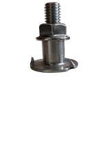 Nut / Aluminium Nut /  Four-Pronged /  T-Nut