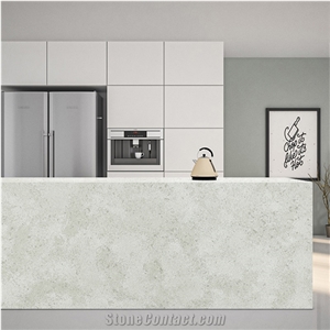 6001 White Quartz Slabs For  Countertop