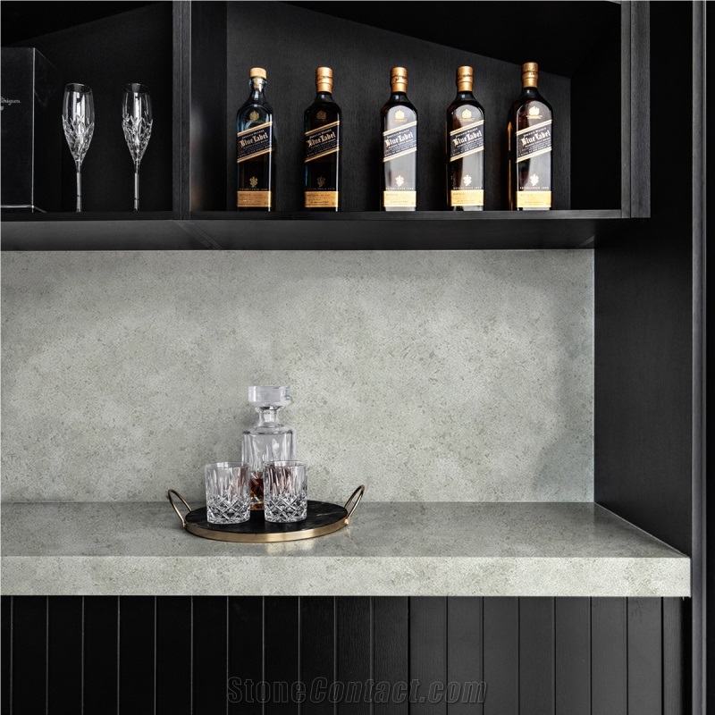 6001 White Quartz Slabs For  Countertop