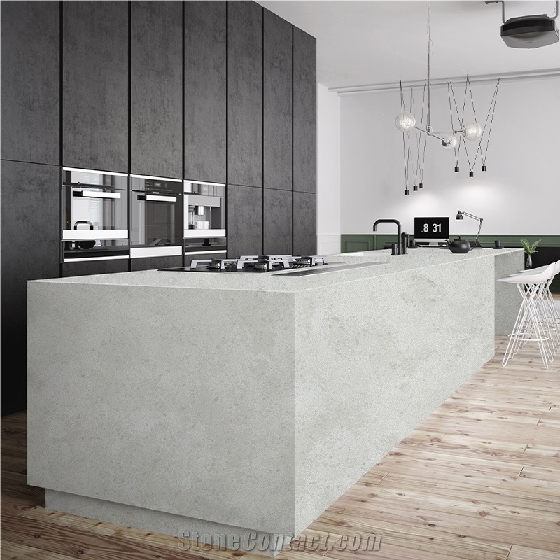 6001 White Quartz Slabs For  Countertop