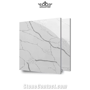 Artificial Calacatta 5042 Bathroom Quartz Countertops