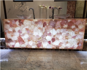 Artificial Crystal Home Design Pink Semiprecious Countertops Artificial Crystal Home Design Pink Semiprecious Countertops