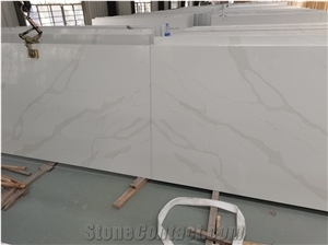 Artificial Quartz Polished Slab Size 320X160cm Hotel Decor