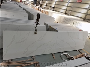 Artificial Quartz Polished Slab Size 320X160cm Hotel Decor