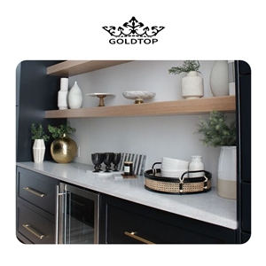 Beautiful Pattern 4004 Jade Quartz For Kitchen Countertops