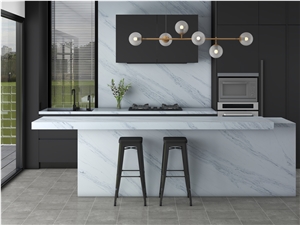 GOLDTOP High Gloss Quartz  Artificial Bath Vanity Tops