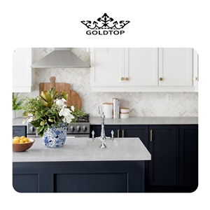 New Pattern Quartz 4004 Jade Kitchen Island