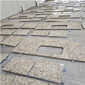 Brazil Santa Cecilia Gold Granite For Vanity And Countertop Brazil Santa Cecilia Gold Granite For Vanity And Countertop