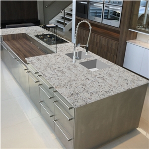 Brazil Santa Cecilia Gold Granite For Vanity And Countertop