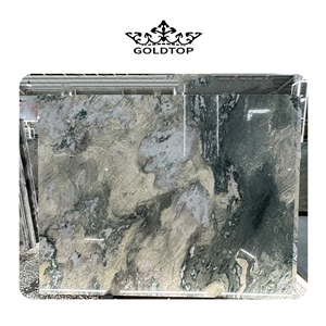 Customize Luxury Green Marble Slab For Home Decoration