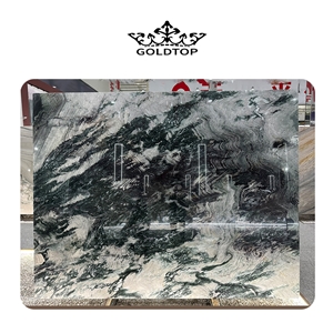Customize Luxury Green Marble Slab For Home Decoration