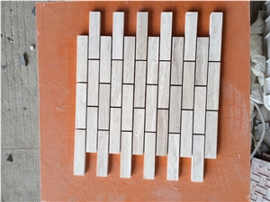 Grey Wooden Marble Mosaic Tile For Kitchen Design Tiles