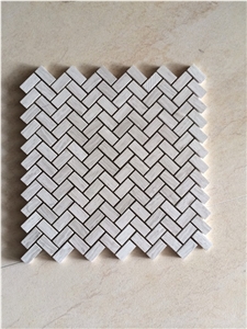 Grey Wooden Marble Mosaic Tile For Kitchen Design Tiles