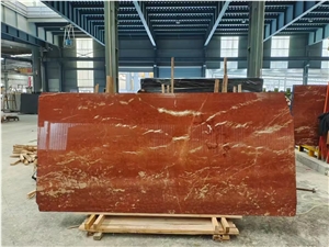 Magic Rojo Coral Red Marble For Tiles