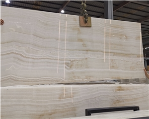 Natural White Polished Marble White Onyx Slabs And Tiles