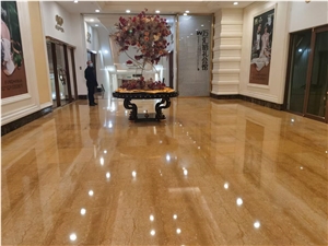 Nice Gold Surface Pattern Emperor Gold Slabs