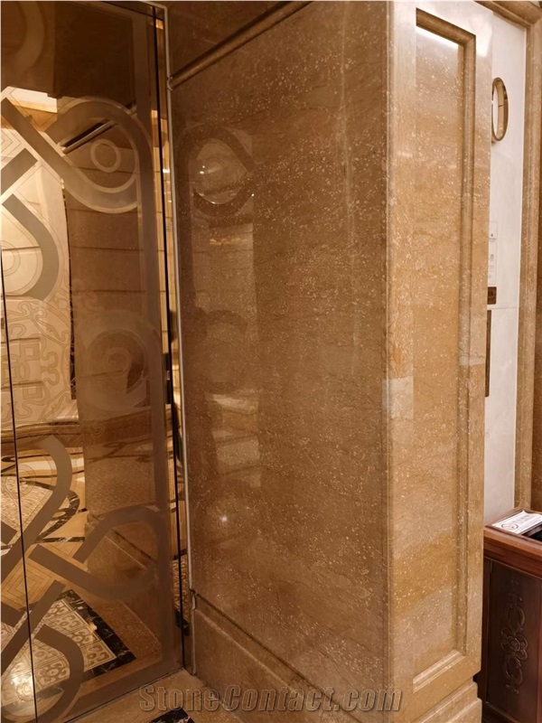 Nice Gold Surface Pattern Emperor Gold Slabs