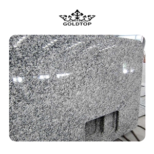 Spray Wave White Granite Slabs For Countertop