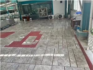 Turkey Nice Marble Silver Emperador Marble For Stair Floor