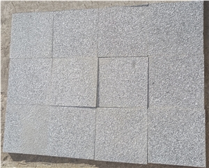 Black Grey Granite Garden Walkway Cube Paving Stone