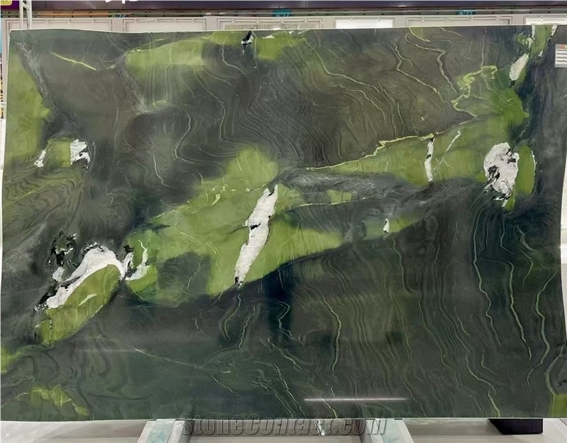 Brazil Verde Avocatus Granite Slab