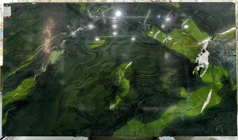 Brazil Verde Avocatus Granite Slab