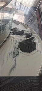 China Panda White Marble Stair Steps