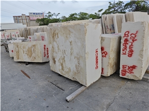 Turkey Gold Moca Limestone Block Update