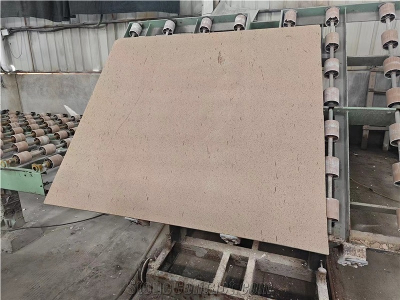 Turkey Moka Gold Beige Moca Limestone Slabs Tiles