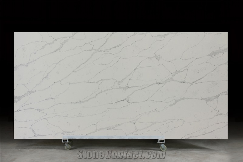 Calacatta Series Quartz Stone Slabs For Hot Sale