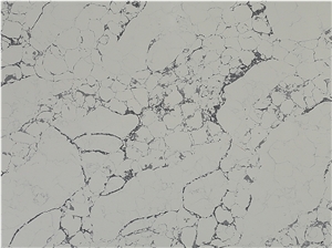 China Supplier Quartz Stone Slab White Artificial Tiles