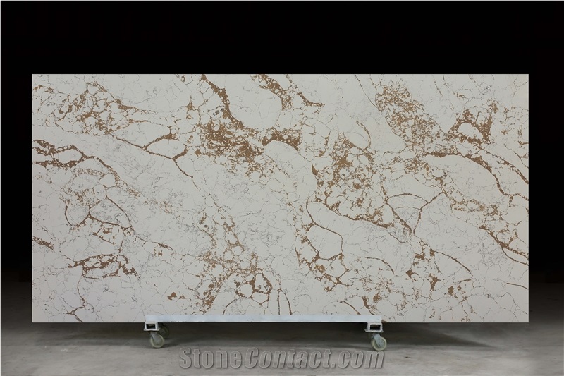 Polished Manmade Quartz Stone Tiles