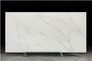 Professional China Supplier Calacatta White Quartz For Sale
