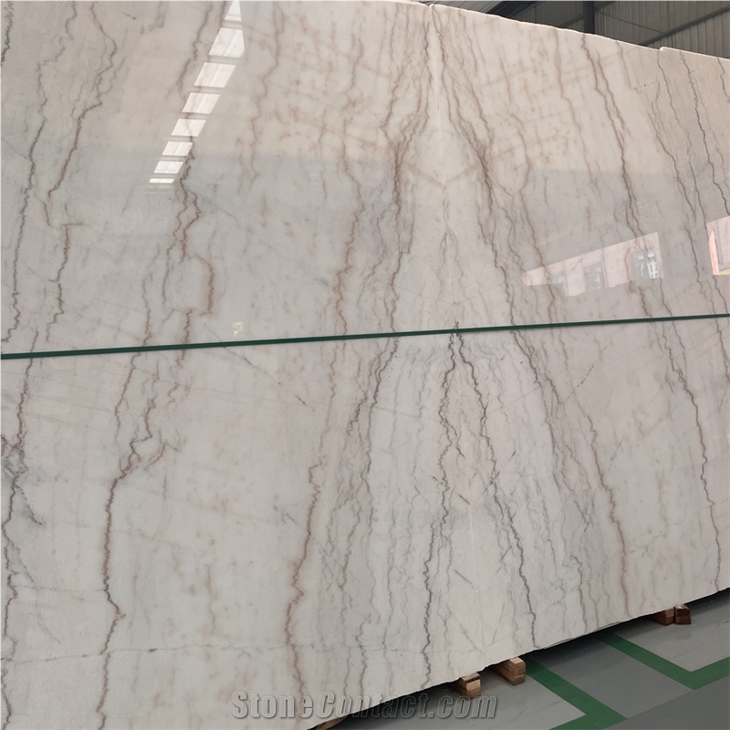 China Guangxi White Marble Slabs For Wall And Floor Design