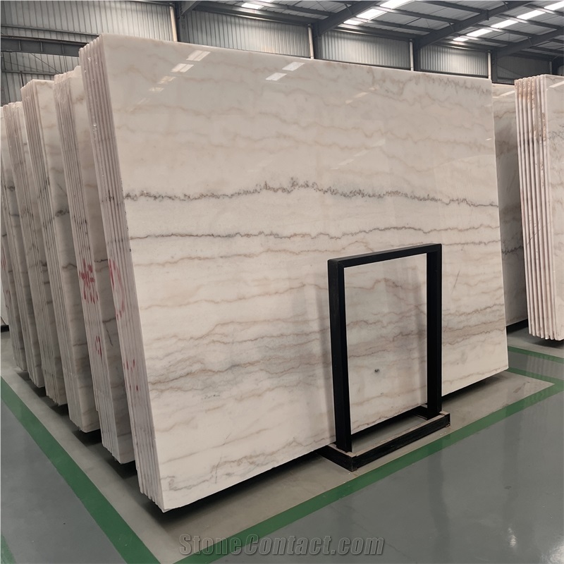 China Guangxi White Marble Slabs For Wall And Floor Design