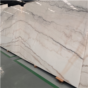 China Guangxi White Marble Slabs For Wall And Floor Design